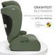 Автокрісло KikkaBoo i-Aid i-Size 15&ndash;36 кг, армійське зелене W25-ED8868 фото 2