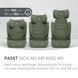 Автокрісло KikkaBoo i-Aid i-Size 15&ndash;36 кг, армійське зелене W25-ED8868 фото 7