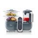 Мультифункціональний кухонний робот Babymoov Nutribaby Plus Industrial Grey, 2200 мл W25-ED9194 фото 1