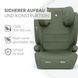 Автокрісло KikkaBoo i-Aid i-Size 15&ndash;36 кг, армійське зелене W25-ED8868 фото 5