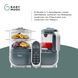 Мультифункціональний кухонний робот Babymoov Nutribaby Plus Industrial Grey, 2200 мл W25-ED9194 фото 3