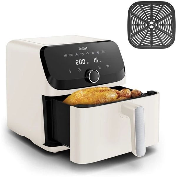 Мультипіч TEFAL EY855AE0, 1700Вт/7,5л/8 програм/Сенсорне/поворотний механізм керування/Бежевий EY855AE0 фото