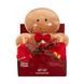 Подарунковий набір ARDESTO Christmas Gingerbread, плед 90&times;75 см та іграшка 24 см (ART0231TG) ART0231TG фото 1