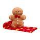 Подарунковий набір ARDESTO Christmas Gingerbread, плед 90&times;75 см та іграшка 24 см (ART0231TG) ART0231TG фото 4