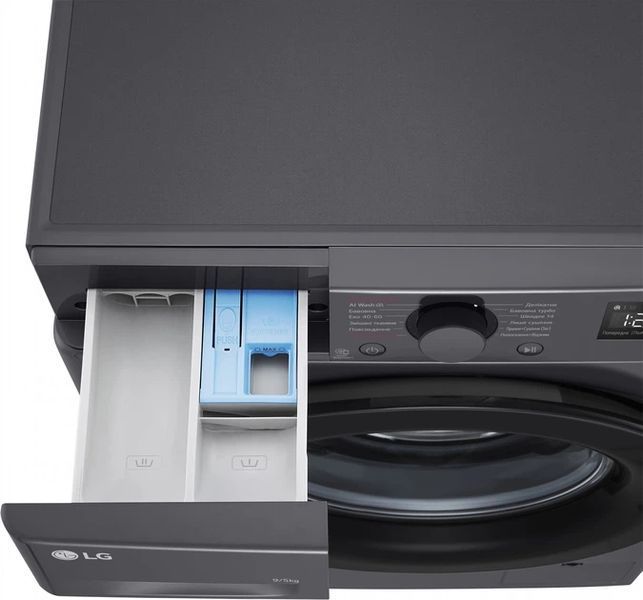 Прально-сушильна машина LG F2R5FG6J 9/5 кг 1200 об/хв F2R5FG6J фото
