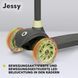 Дитячий триколісний самокат Lionelo Jessy Premium із LED-колесами W25-ED8586 фото 3