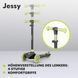 Дитячий триколісний самокат Lionelo Jessy Premium із LED-колесами W25-ED8586 фото 4