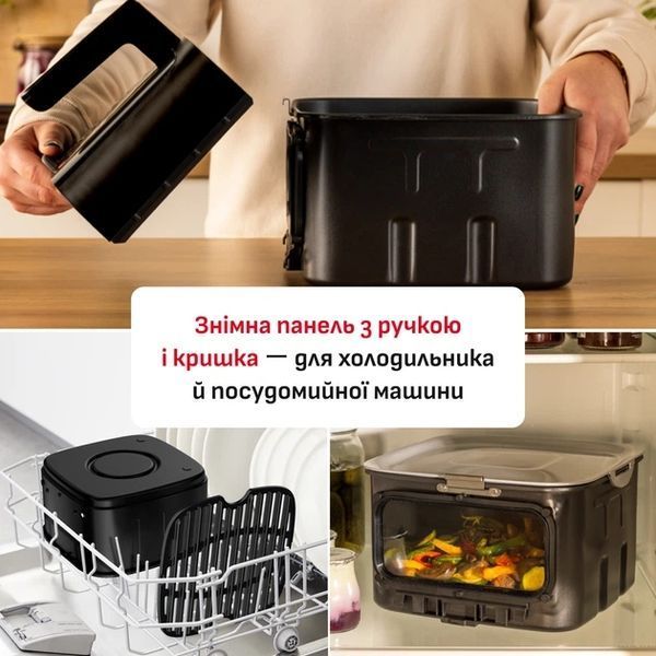 Мультипіч TEFAL EY846HE0 1800Вт/7л/10 програм/Сенсорне керування/Графіт EY846HE0 фото