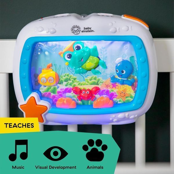 Нічник-музична панель Baby Einstein Sea Dreams Soother для ліжечка з пультом W25-ED9111 фото