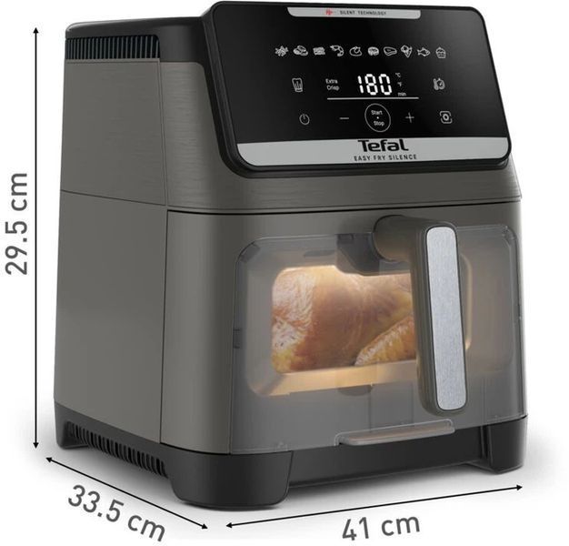 Мультипіч TEFAL EY846HE0 1800Вт/7л/10 програм/Сенсорне керування/Графіт EY846HE0 фото