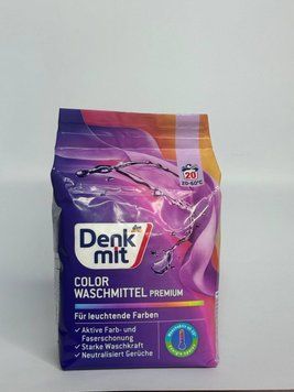 Denkmit порошок для прання кольорових речей 1,35 кг (20 прань) (4066447792188) DWPC1350 фото
