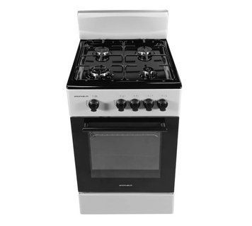 Газова плита GRUNHELM G4F6600GB, 60 см, сіра G4F6600GB фото