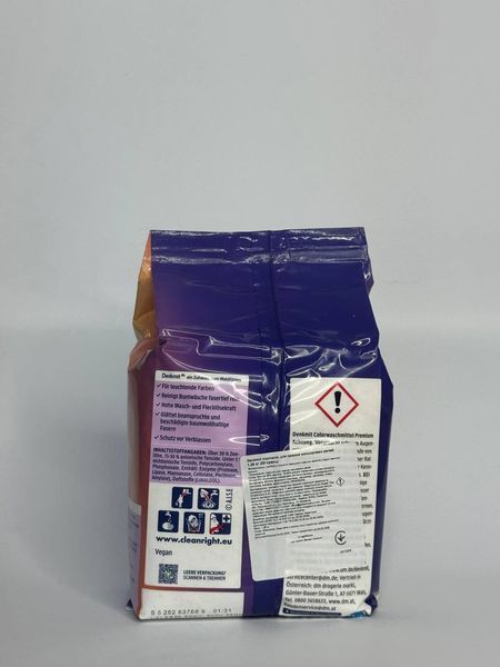 Denkmit порошок для прання кольорових речей 1,35 кг (20 прань) (4066447792188) DWPC1350 фото