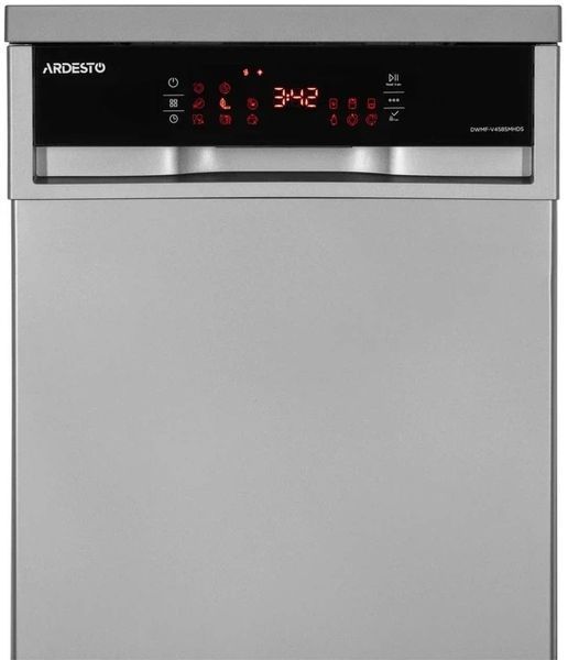 Посудомийна машина Ardesto DWMF-V458SMHDS 45 см 10 комплектів срібляста DWMF-V458SMHDS фото