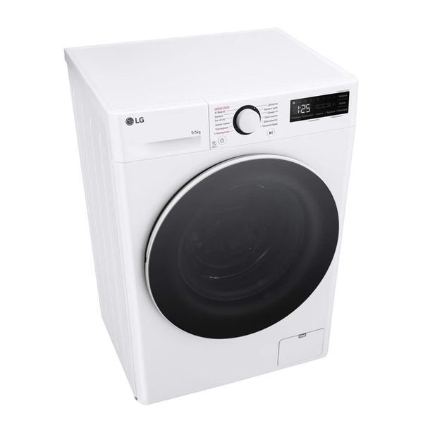 Прально-сушильна машина LG F2R5FG0W 9/5 кг 1200 об/хв F2R5FG0W фото
