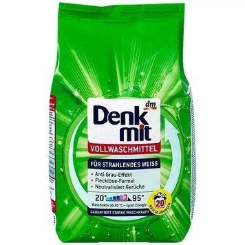 Denkmit порошок для прання білих речей 1,35 кг (20 прань) (4066447792973) DWPW1350 фото