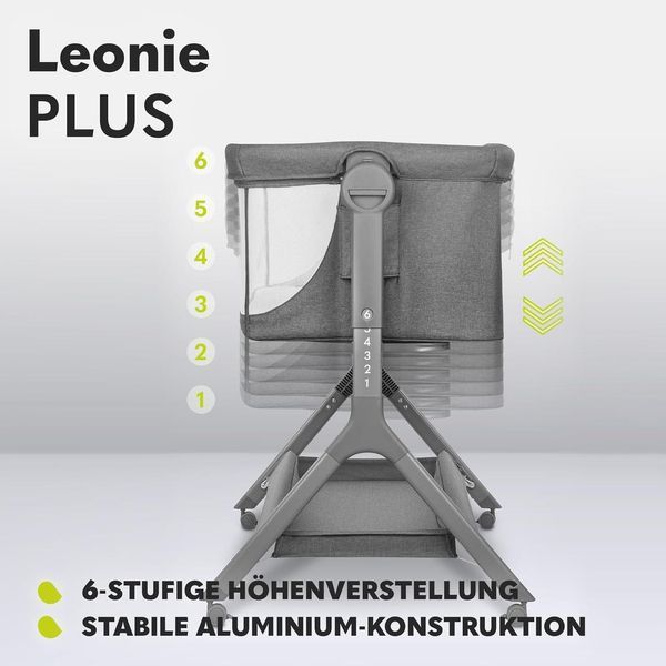 Дитяче ліжечко-колиска Lionelo Leonie Plus 3-в-1, до 9 кг W25-ED8570 фото