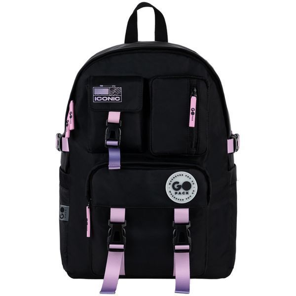 Рюкзак GoPack Education Teens чорний градієнт (GO26-2500L-2) GO26-2500L-2 фото