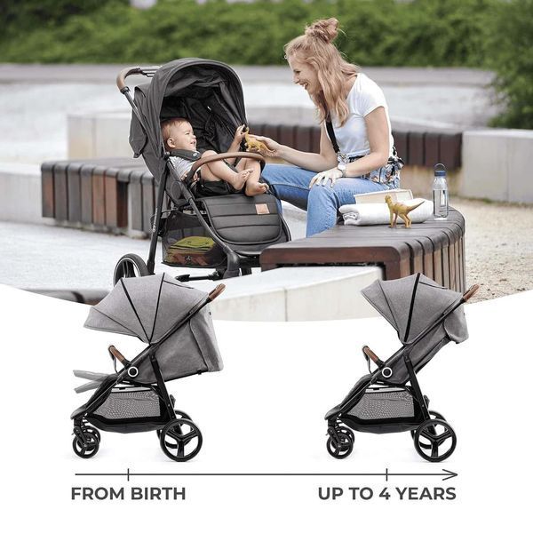 Прогулянковий візок Kinderkraft GRANDE PLUS W25-ED8147 фото