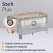 Ліжечко-манеж Lionelo Stefi Plus 2-в-1, до 15 кг W25-ED8865 фото 4