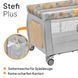 Ліжечко-манеж Lionelo Stefi Plus 2-в-1, до 15 кг W25-ED8865 фото 6