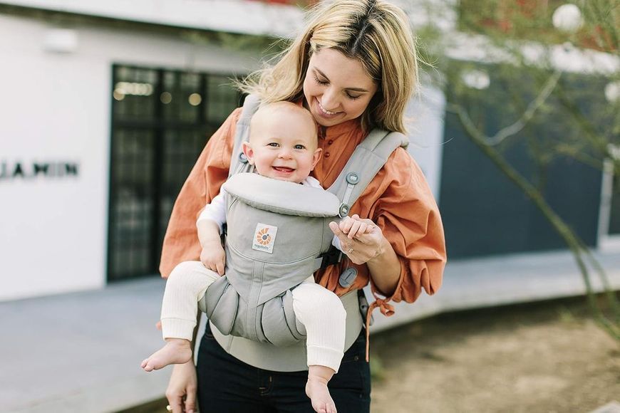 Ергономічна переноска Ergobaby Omni 360, Pearl Grey W25-ED9588 фото
