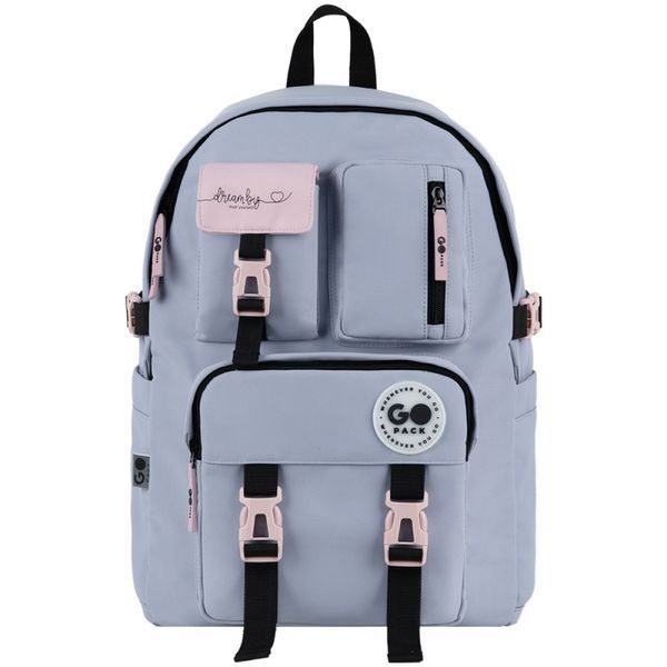 Рюкзак GoPack Education Teens сірий (GO26-2500L-1) GO26-2500L-1 фото