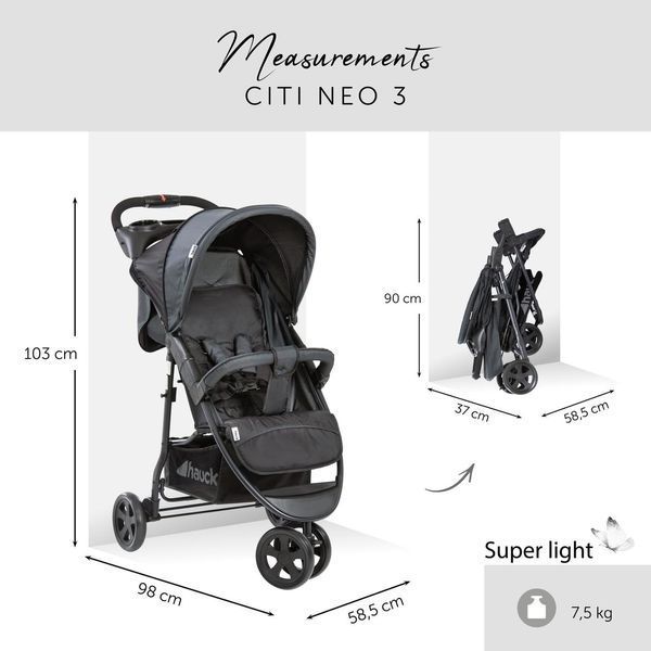 Прогулянкова коляска Hauck Citi Neo II W25-ED8907 фото