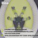 Шезлонг-гойдалка Lionelo Rina 2-в-1 W25-ED8018 фото 3